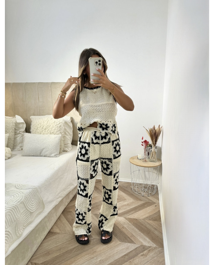 Ensemble pantalon top hotsell