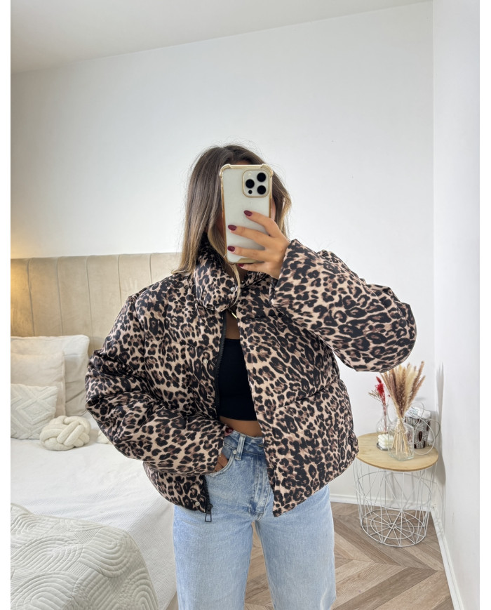 Doudoune leopard best sale